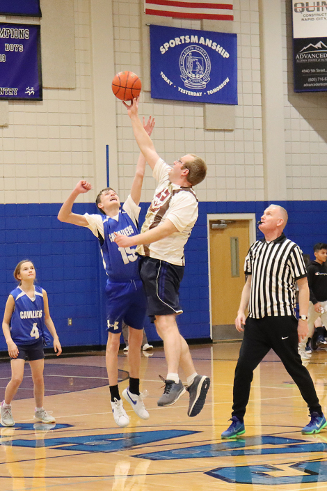 Middle school tip-off