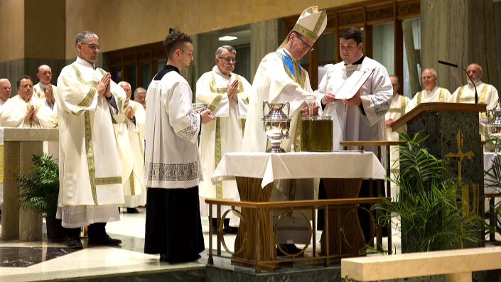 adding chrism