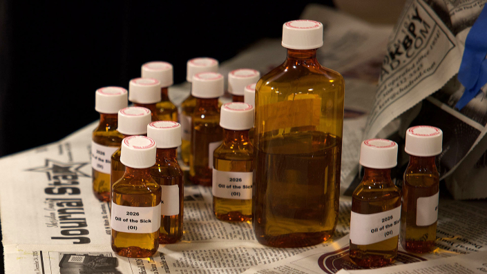 oil bottles